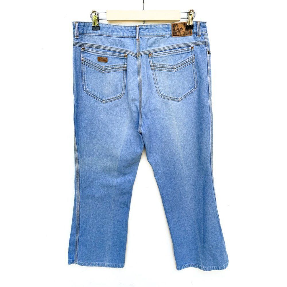 Vintage Brittania Light Wash Bootcut Denim Jeans